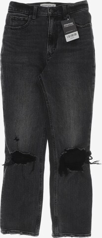 Abercrombie & Fitch Jeans 24 in Schwarz: predná strana