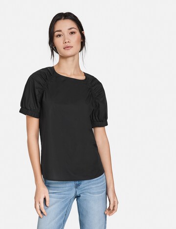 TAIFUN Blouse in Black: front