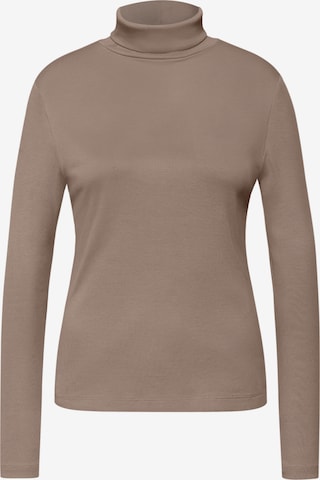 STREET ONE Shirt in Braun: Vorderseite