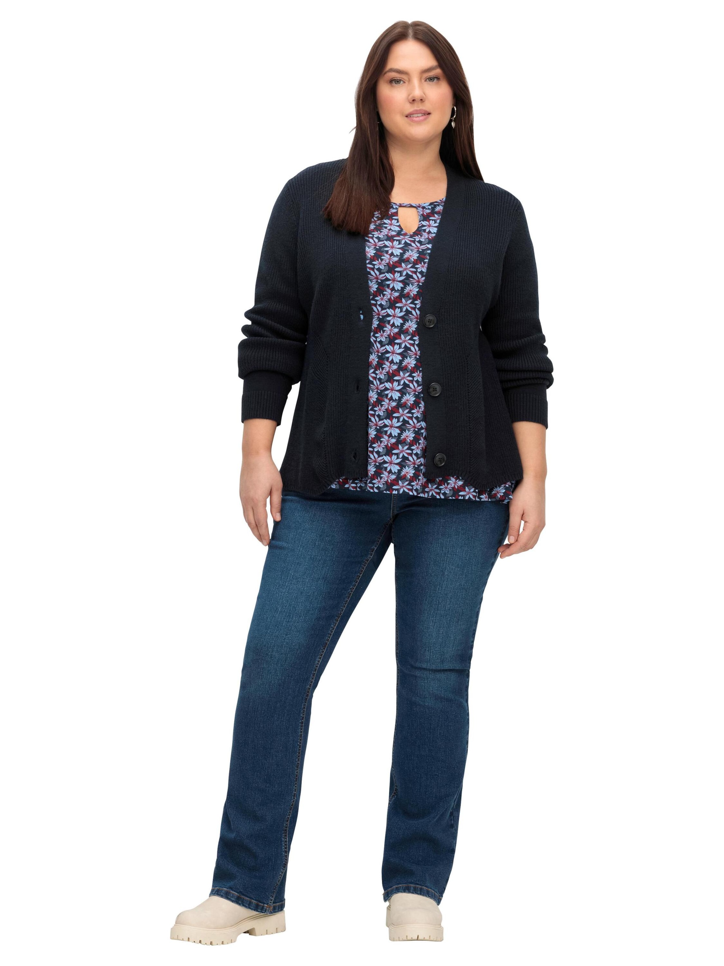 Bootcut Jeans di SHEEGO in blu