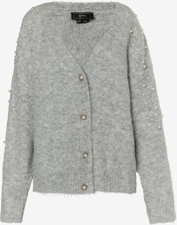 Cardigan faina en gris : devant