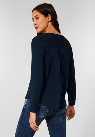 STREET ONE Bluse in Blau