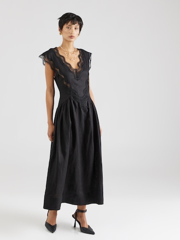 Robe 'NATULI' Copenhagen Muse en noir : devant