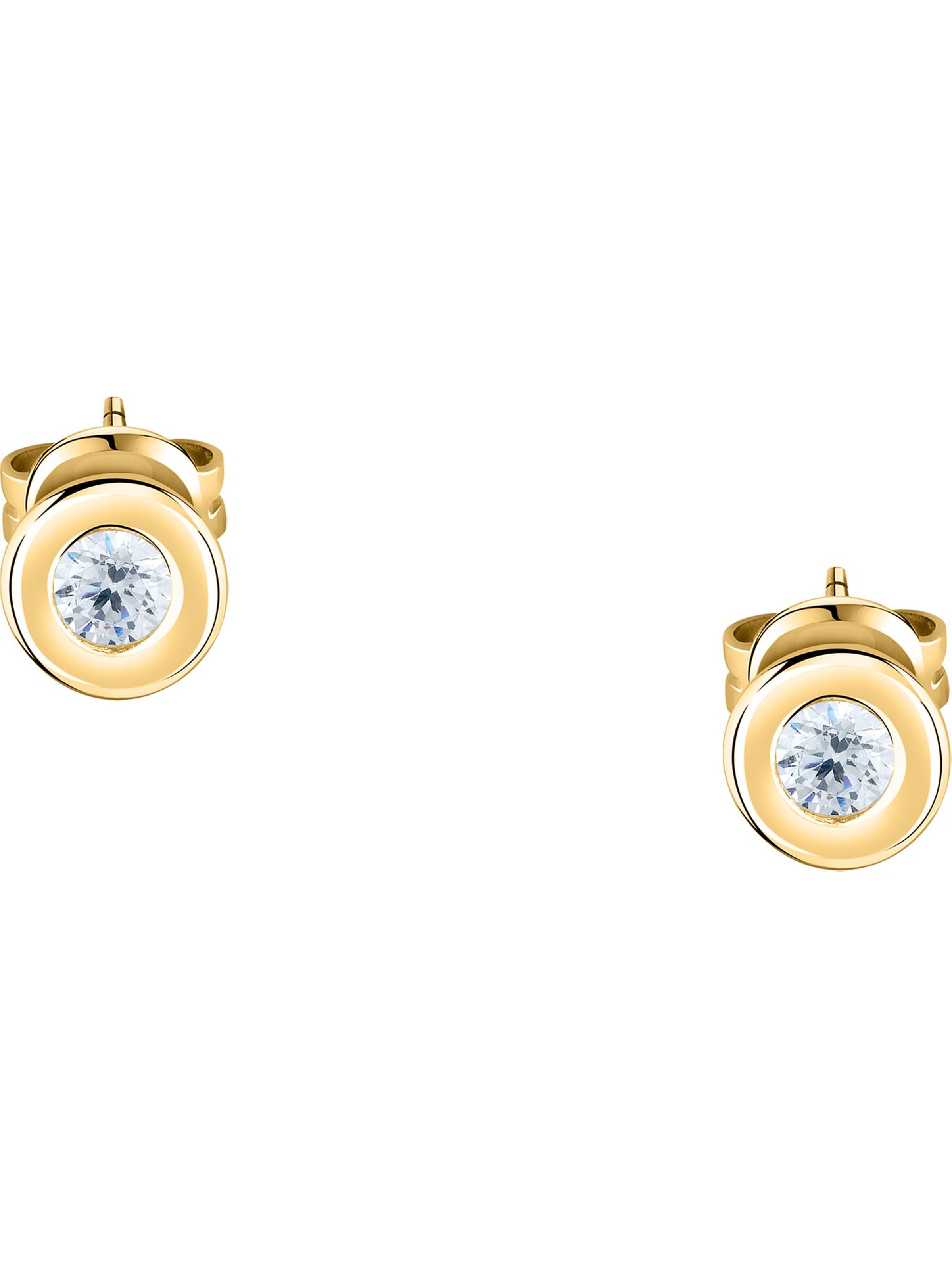 Live Diamond Earrings in Yellow