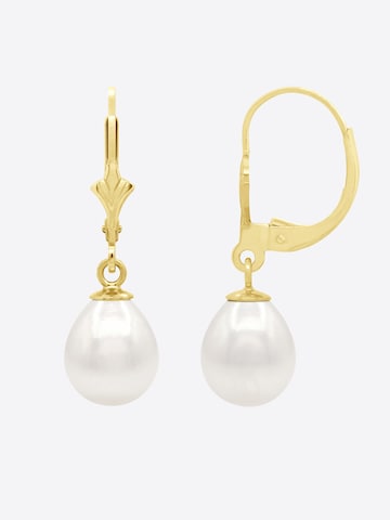 Boucles d'oreilles 'CALLAS' Ateliers Saint Germain en jaune