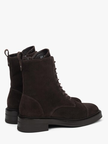 Stivaletto stringato '09-3639' di Estro in marrone