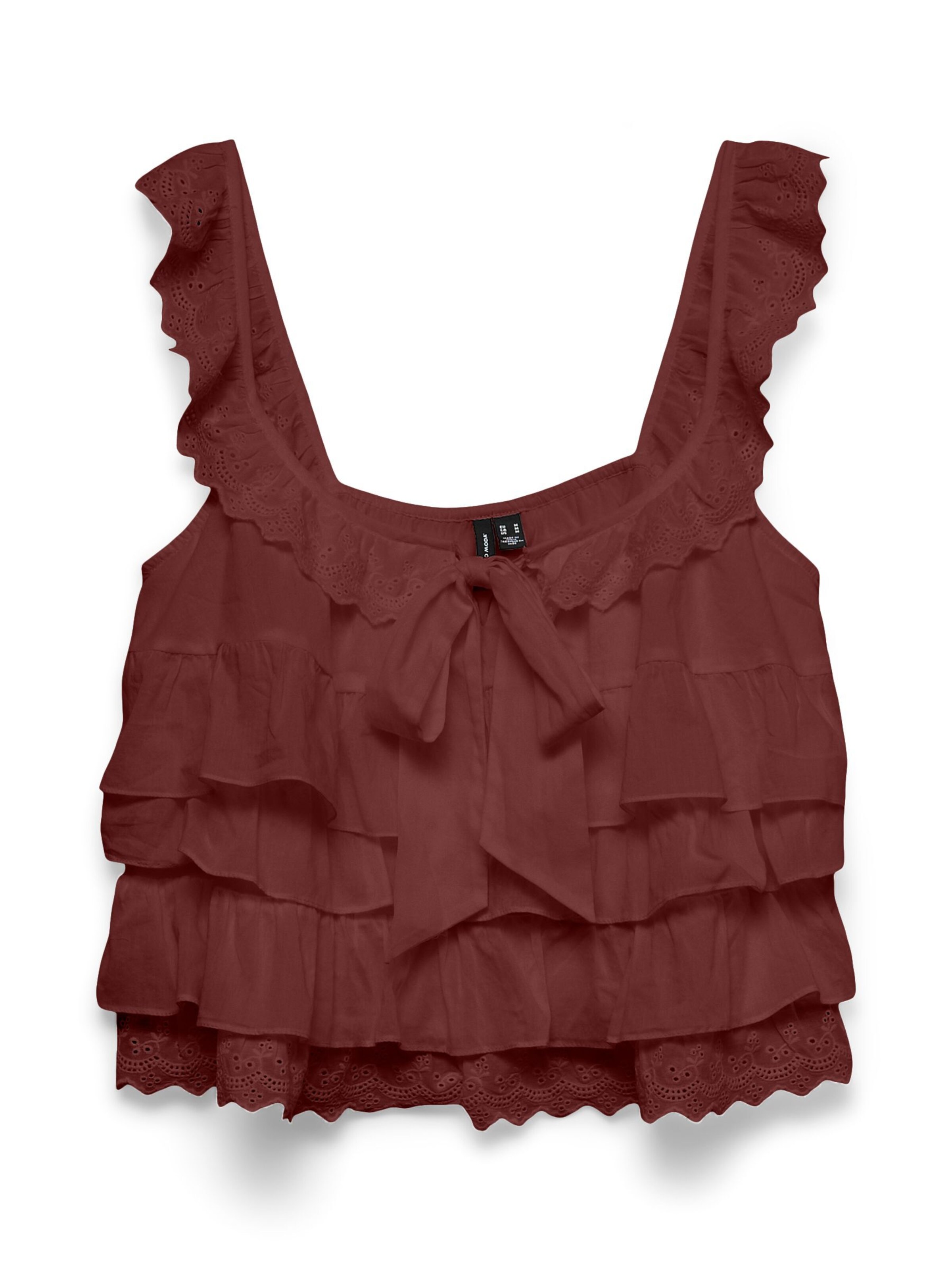 Haut 'VMSANDY' VERO MODA en marron : devant