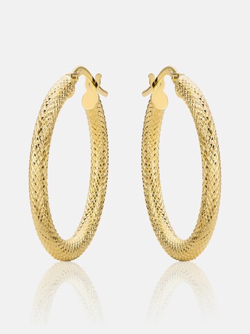 Boucles d'oreilles DIAMANT LETERNEL en jaune