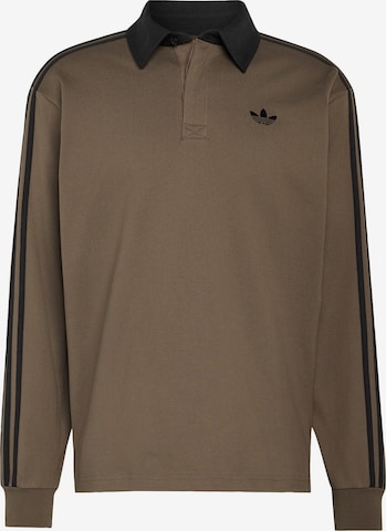 ADIDAS ORIGINALS - Camiseta en marrón: frente