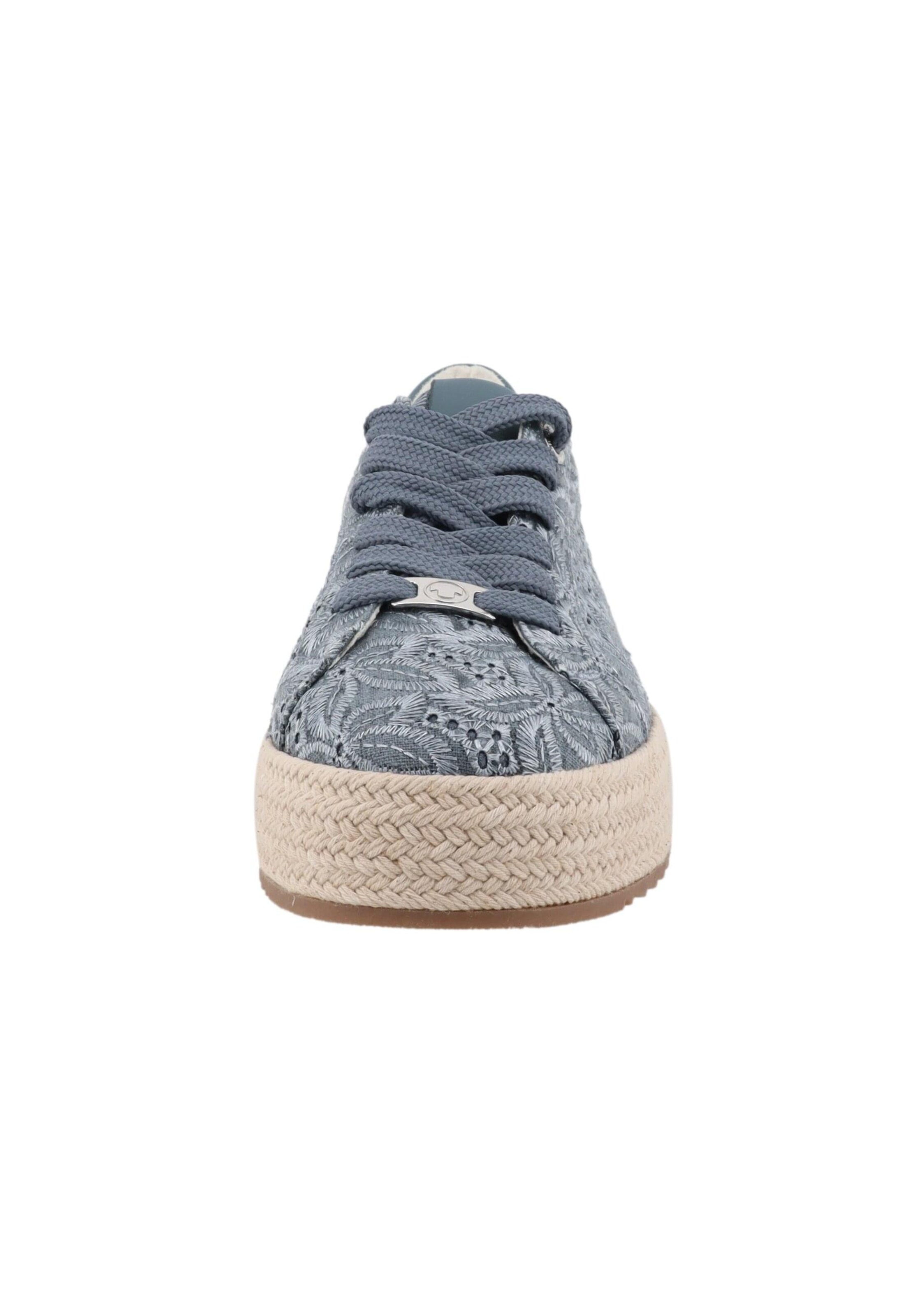 TOM TAILOR Sneaker in Blau