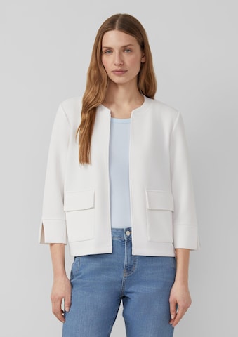 s.Oliver Sweat jacket in Beige: front