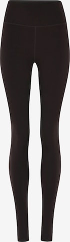 Girlfriend Collective Bukser ' Float ' i brun: forside