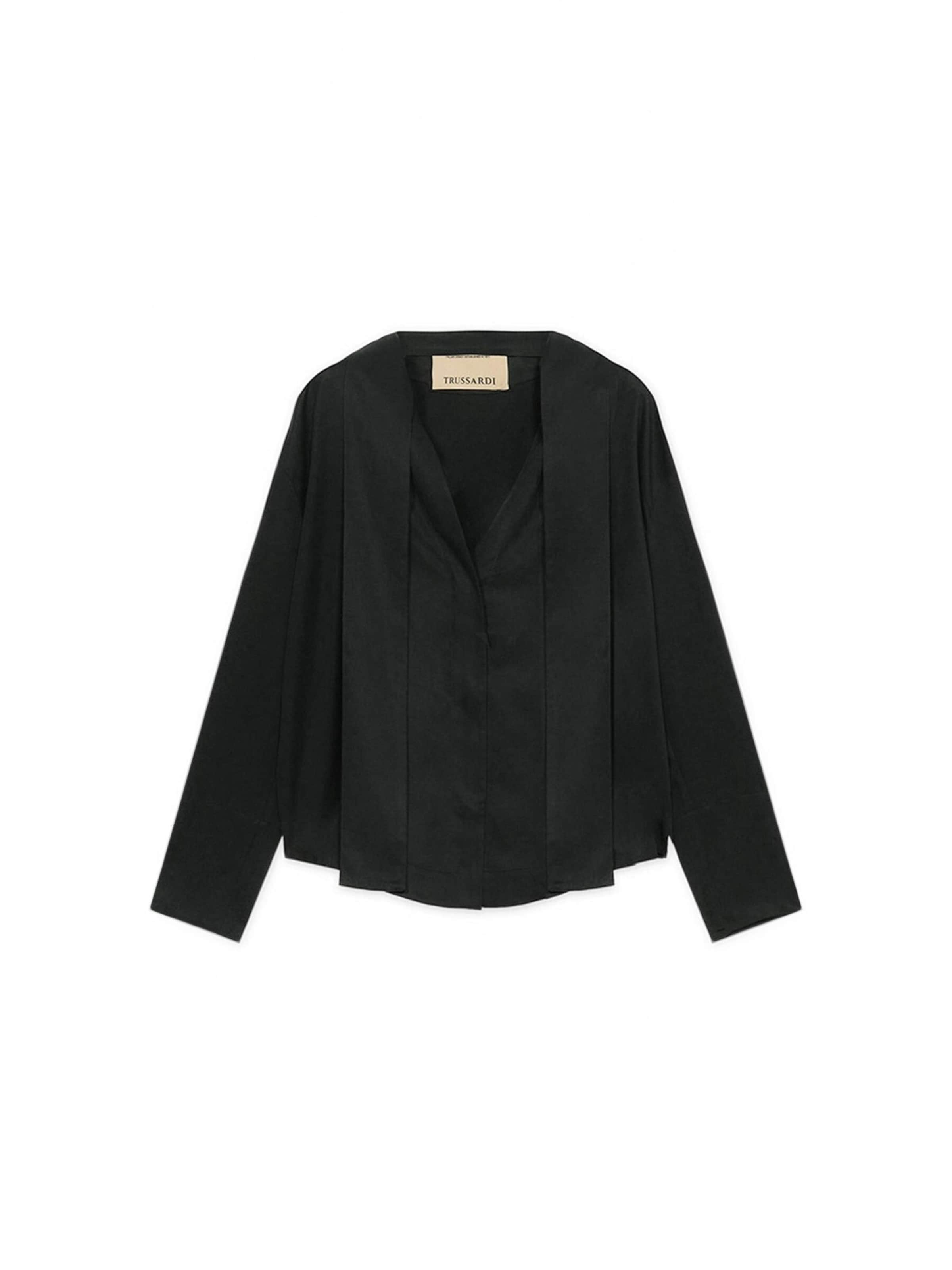 Chemisier Trussardi en noir : devant