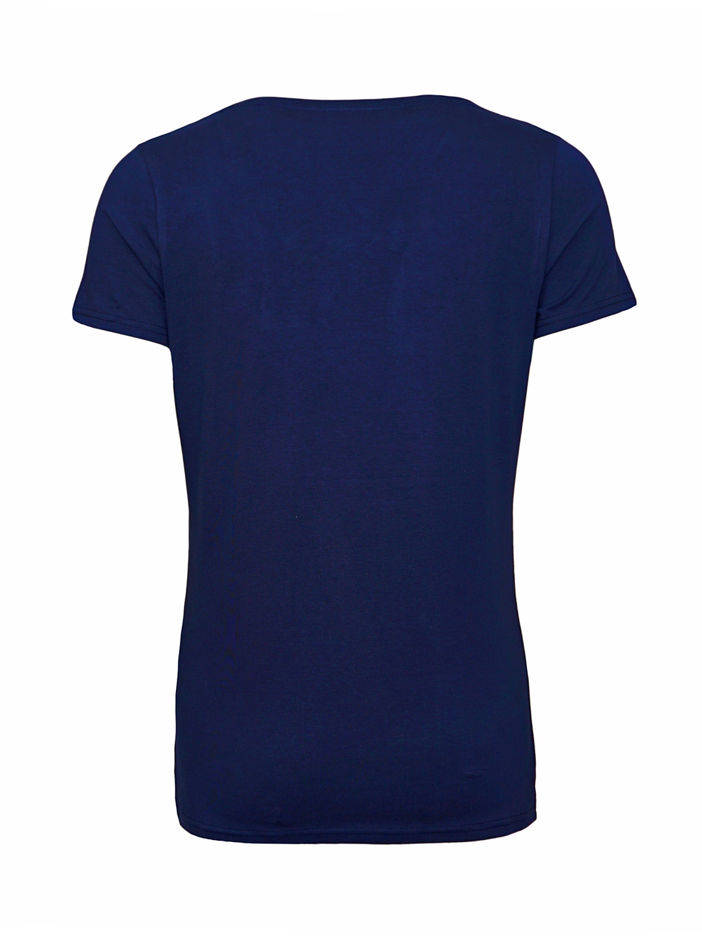 U.S. POLO ASSN. Shirt 'V-Neck' in Blauw