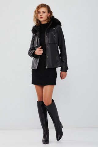 Derimod Jacke in Schwarz