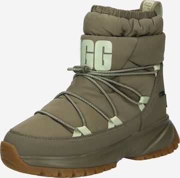 UGG Snowboots 'Yose' in Groen: voorkant