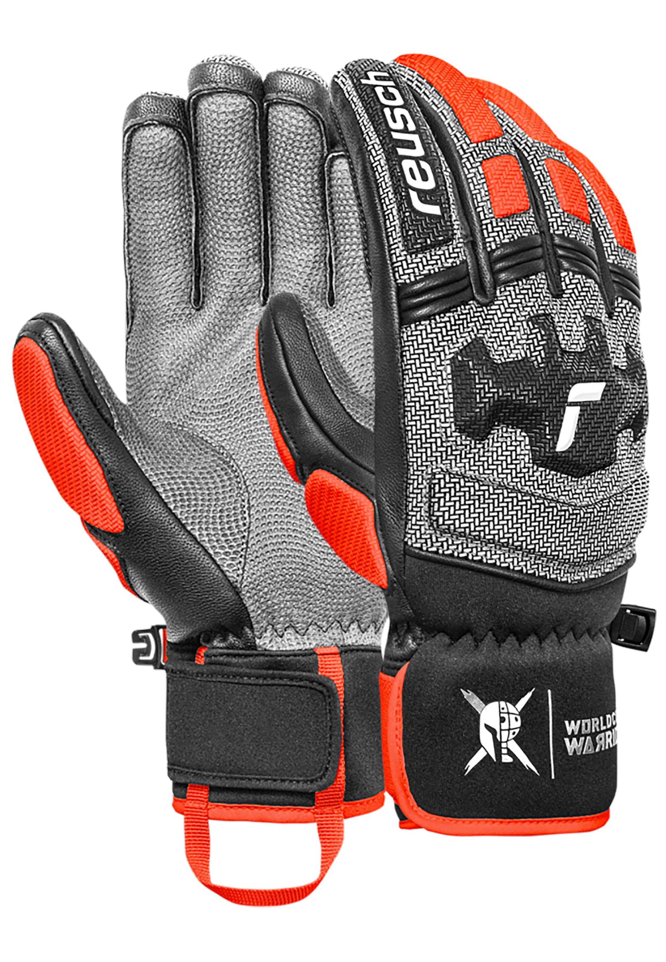 REUSCH Sporthandschoenen 'Worldcup Warrior DH' in Grijs: voorkant