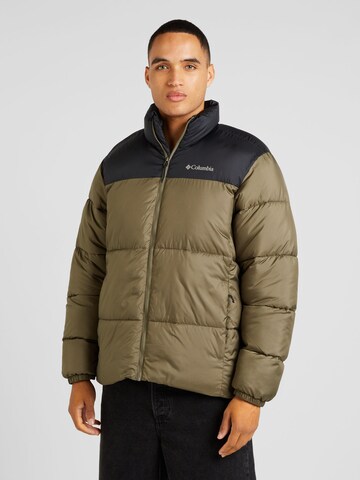 COLUMBIA Kurtka outdoor 'Puffect III' w kolorze zielony: przód
