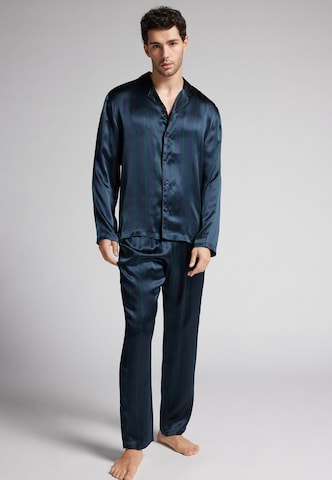 INTIMISSIMI Long Pajamas in Blue: front