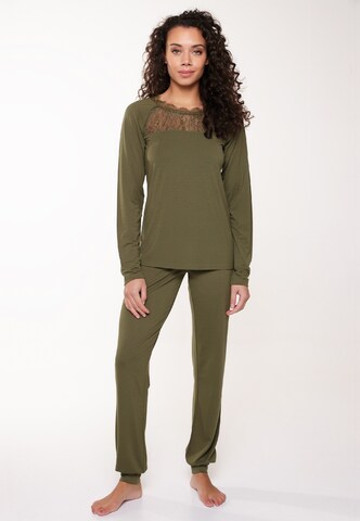 LingaDore Pajama in Green: front