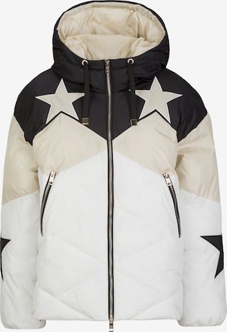 Geacă de iarnă 'Miriam Wintergames' de la 19V69 ITALIA pe alb: față