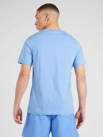 Nike Sportswear Rovný strih Tričko 'CLUB' - Modrá