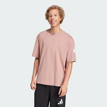 ADIDAS SPORTSWEAR Λειτουργικό μπλουζάκι 'Essentials' σε ροζ: μπροστά