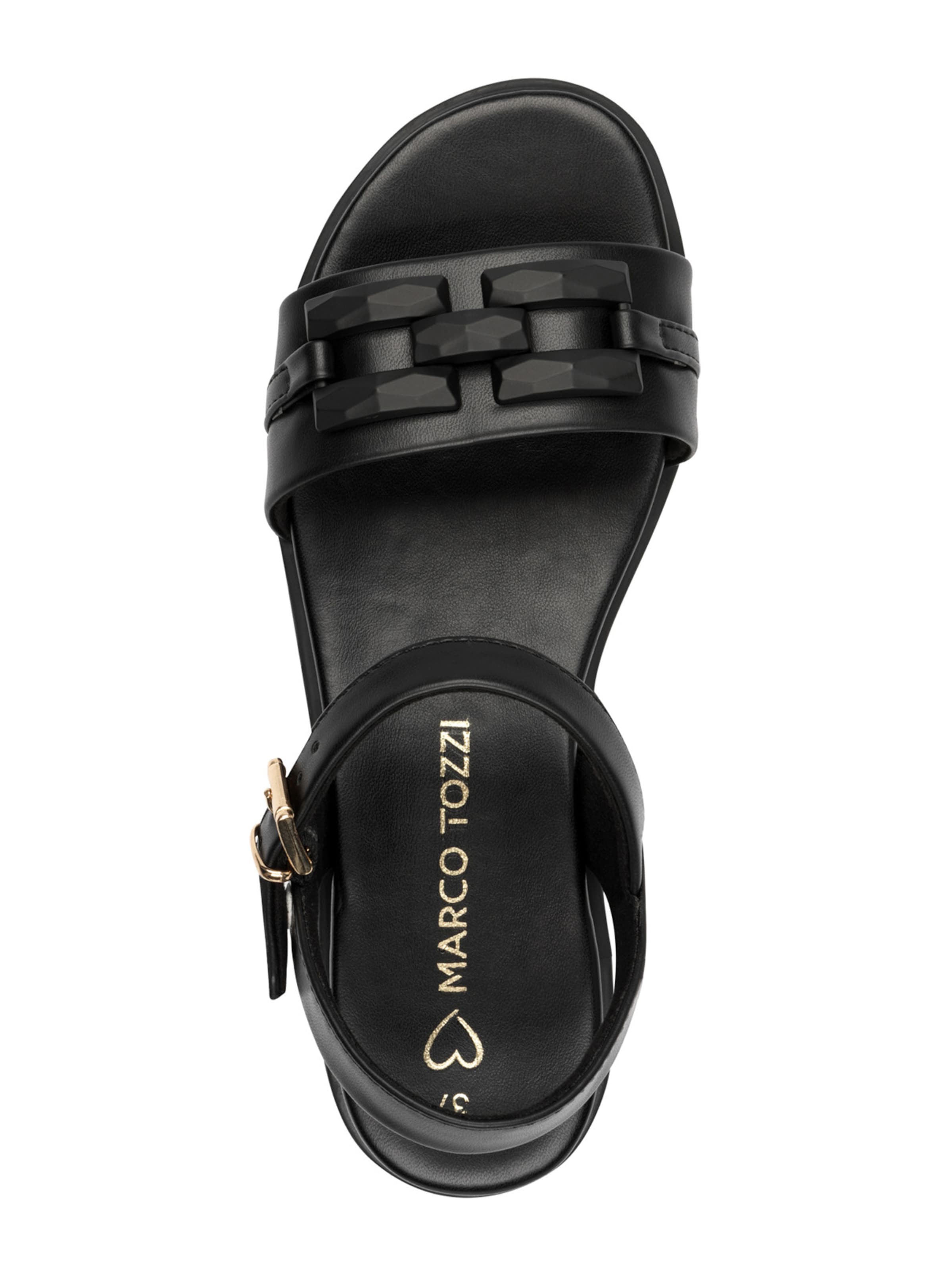 MARCO TOZZI Sandaal in Zwart