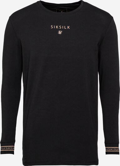 SikSilk T-Krekls Zelts / melns, Preces skats