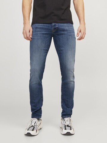 JACK & JONES Slim fit Jeans 'JJIGlenn JJFox' in Blue: front