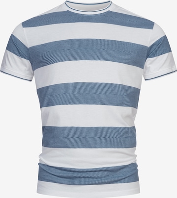 T-Shirt ' Ariba ' INDICODE JEANS en bleu : devant