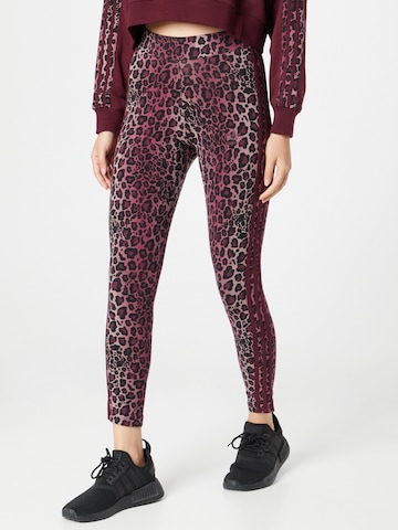 ADIDAS ORIGINALS Skinny Leggings in Red: front