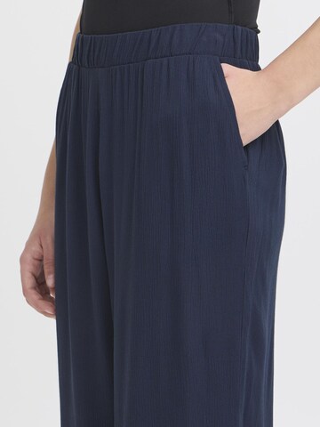 ICHI Loosefit Hose 'ICHMarrakech' in Blau