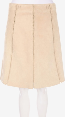 VILA Skirt in S in Beige: front