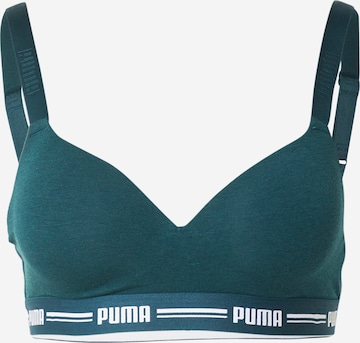 zaļš PUMA T-krekla Krūšturis: no priekšpuses