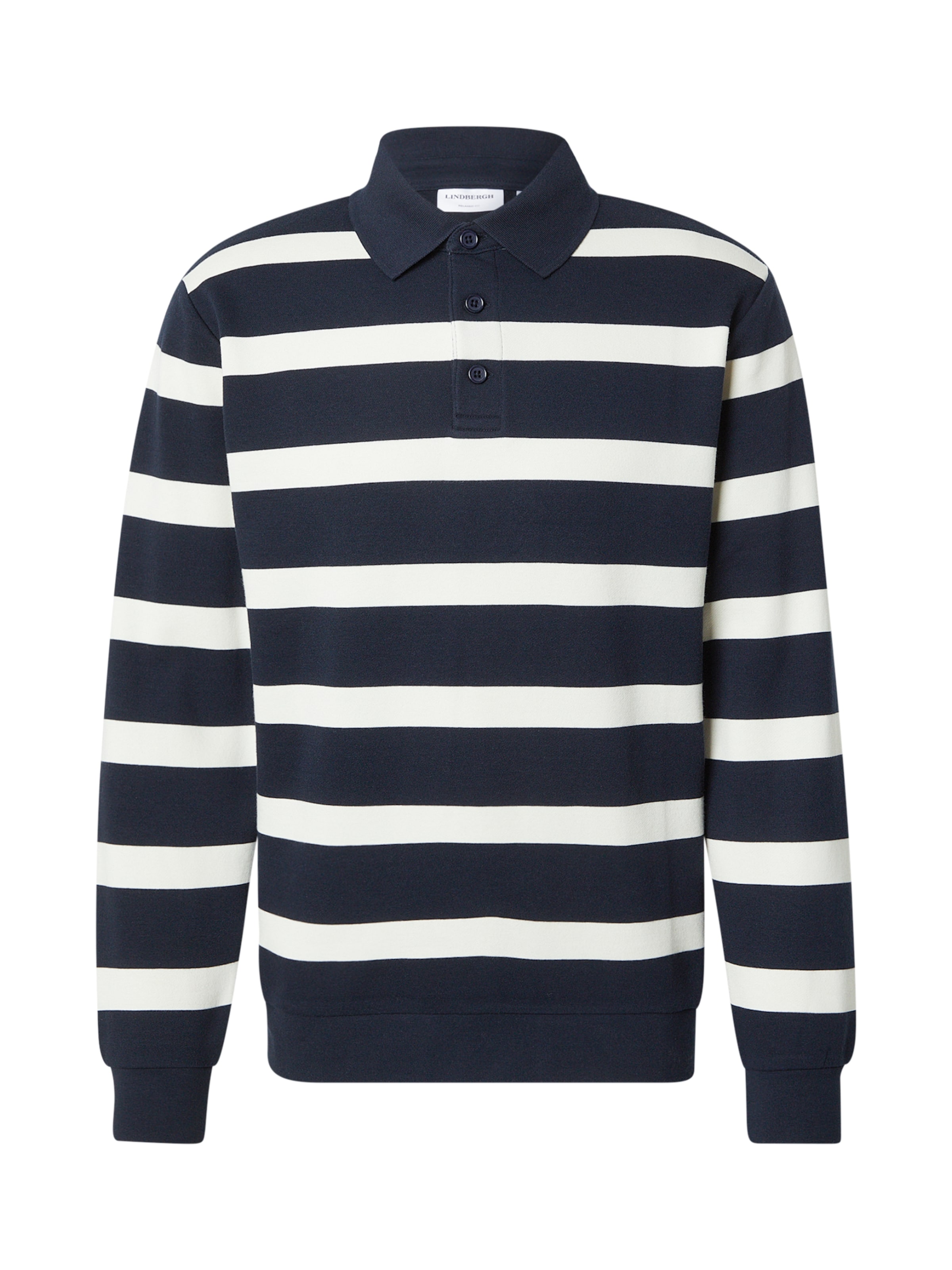 tengerészkék / fehér Lindbergh Tréning póló, Termék nézet