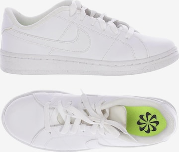 NIKE Sneakers & Trainers in 38,5 in White: front