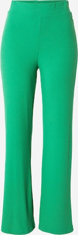 NÜMPH - Bootcut Pantalón 'CARDI' en verde: frente