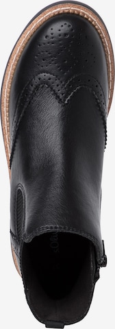 s.Oliver Chelsea Boots in Schwarz