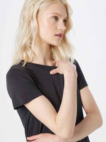 Monki - Camiseta en negro