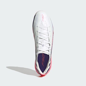 Chaussure de foot 'F50 Hyperfast Pro' ADIDAS PERFORMANCE en blanc