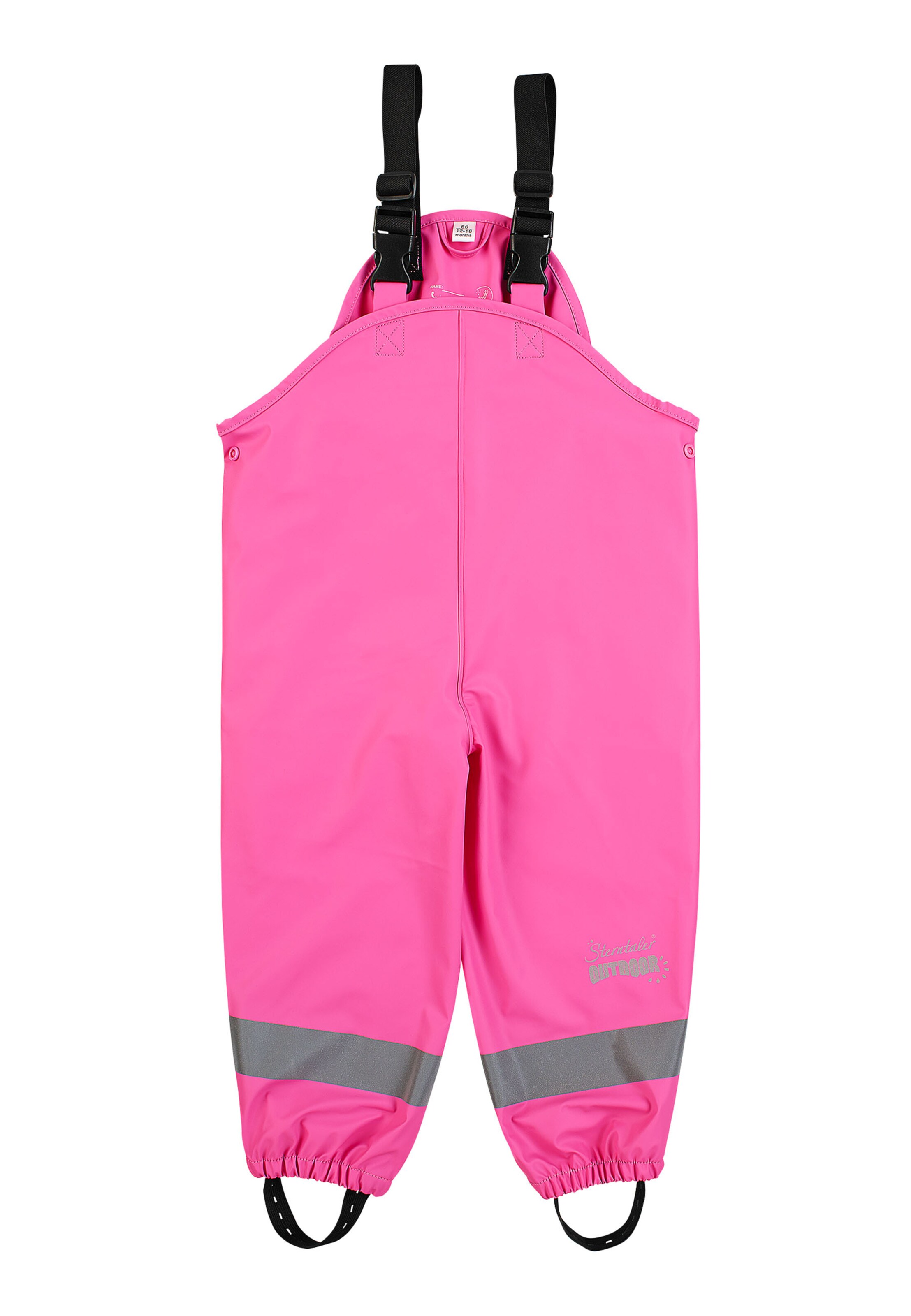 STERNTALER Regular Regenträgerhose in Pink