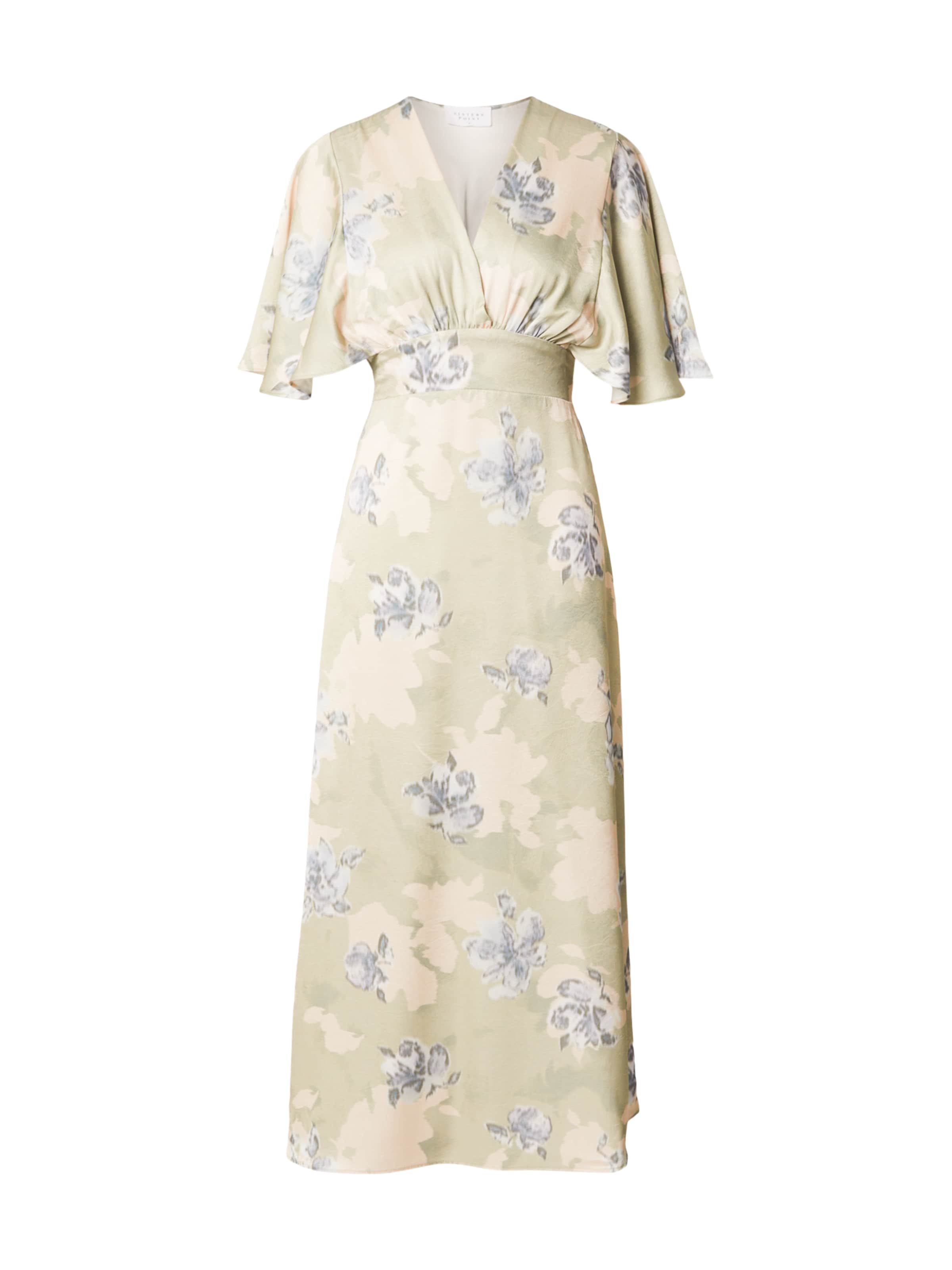 SISTERS POINT Kleid 'GISELA-26' in Grün: Vorderseite