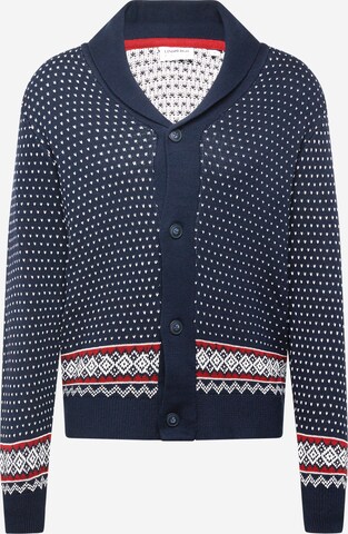 Lindbergh Knit Cardigan in Blue: front