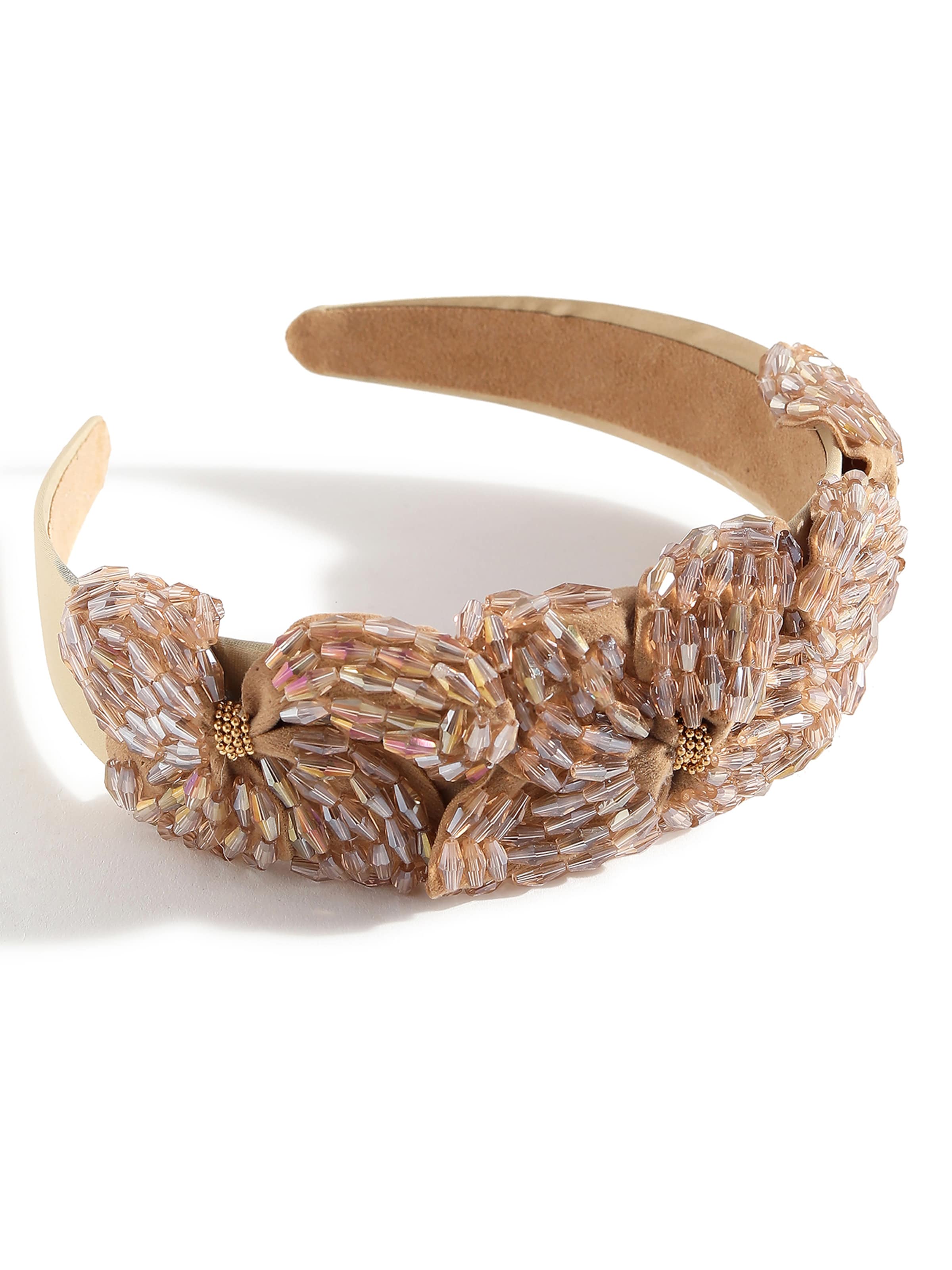 SOHI Hårsmycke 'Neeti' i brun: framsida