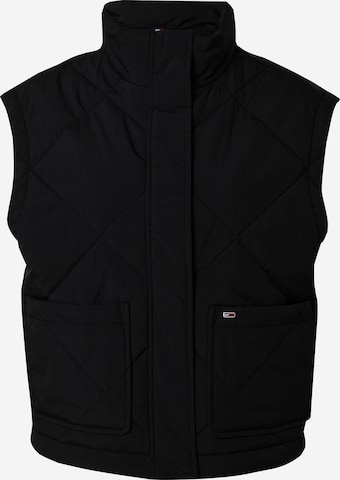 Gilet 'DIAMOND' Tommy Jeans en noir : devant