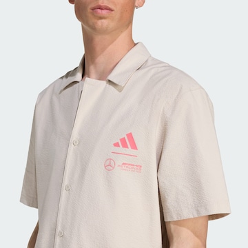 Fit confort Chemise fonctionnelle 'Mercedes - AMG Petronas Formula One Team' ADIDAS PERFORMANCE en beige