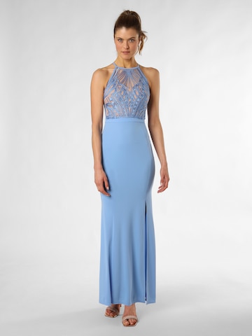 Lipsy Evening Dress in Blue: front