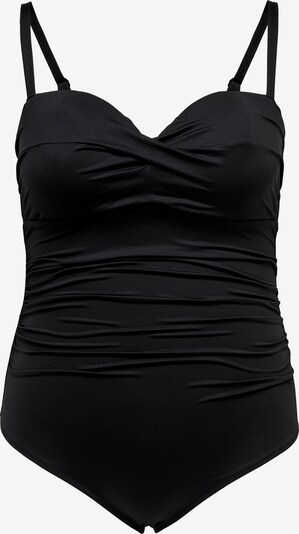 ONLY Carmakoma Badeanzug 'Elly' in schwarz, Produktansicht