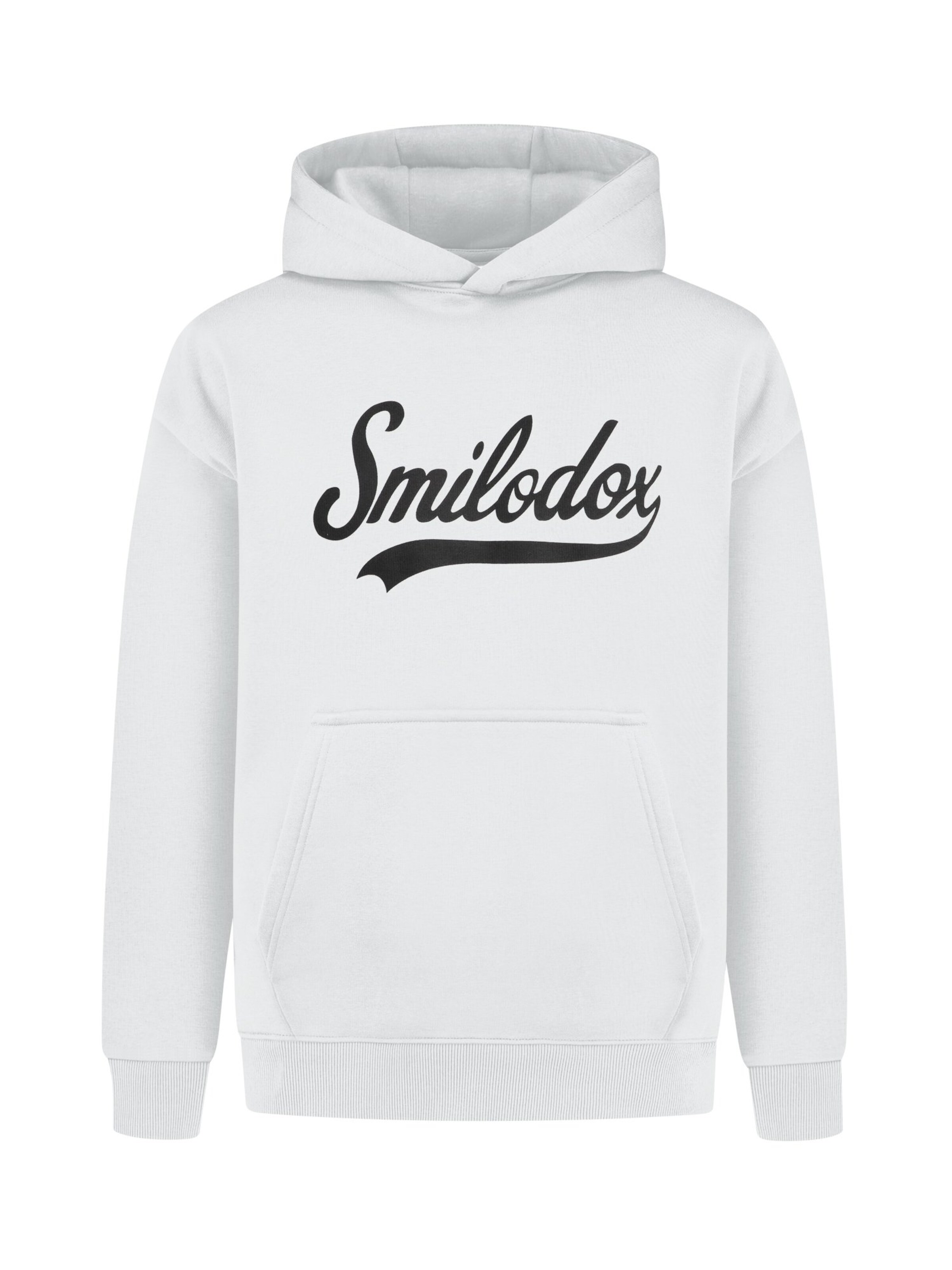 Smilodox Sweatshirt 'Lorik' in Grey: front